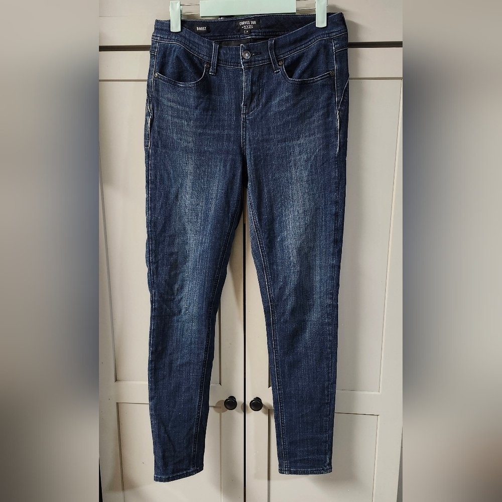 NYDJ Dark Wash Women's Jeans Sz 4 - Picture 2 of 5